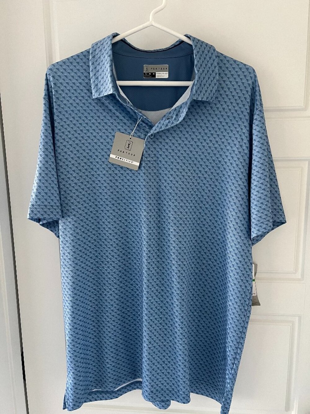PGA Tour Men’s Large Print Polo Shirt